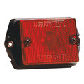 Wesbar Wesbar 203133 Clearance/Side Marker Lights With Reflex Lens - Ear Mount, Red 203133